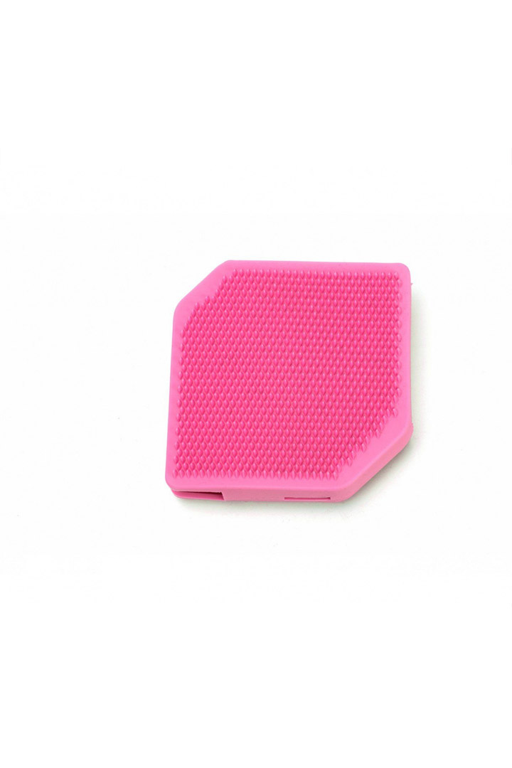 Фото товара 16949, щетка массажная для тела «рукавичка» малиновая